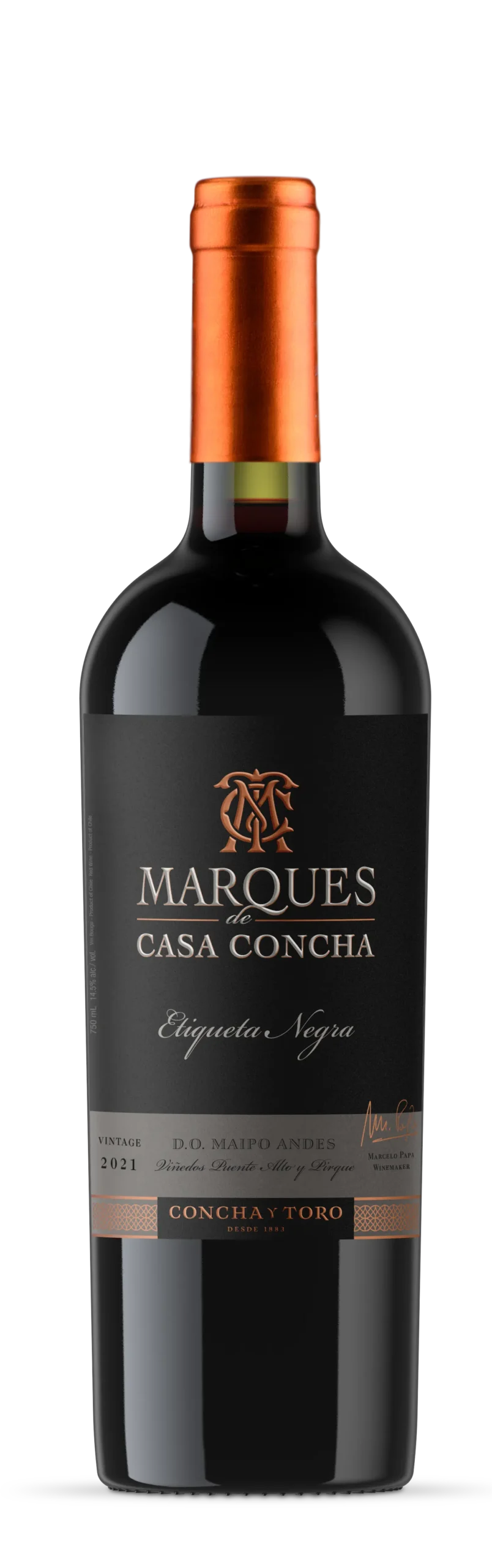 Marques de Casa Concha Etiqueta Negra 2021