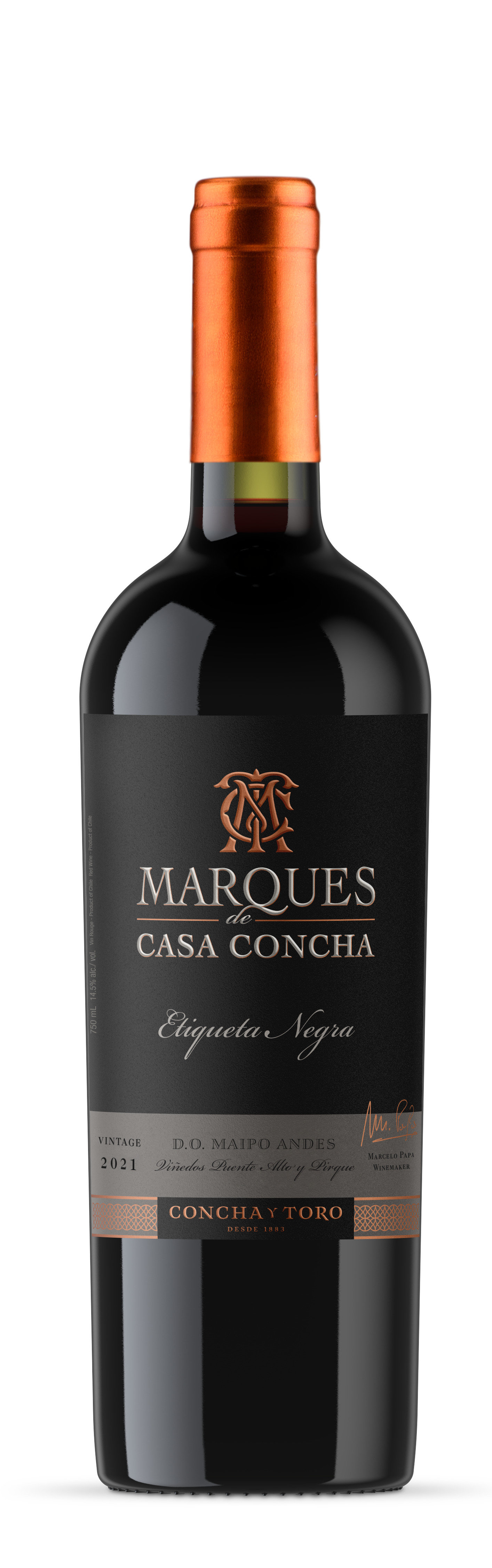 Marques de Casa Concha Etiqueta Negra 2021