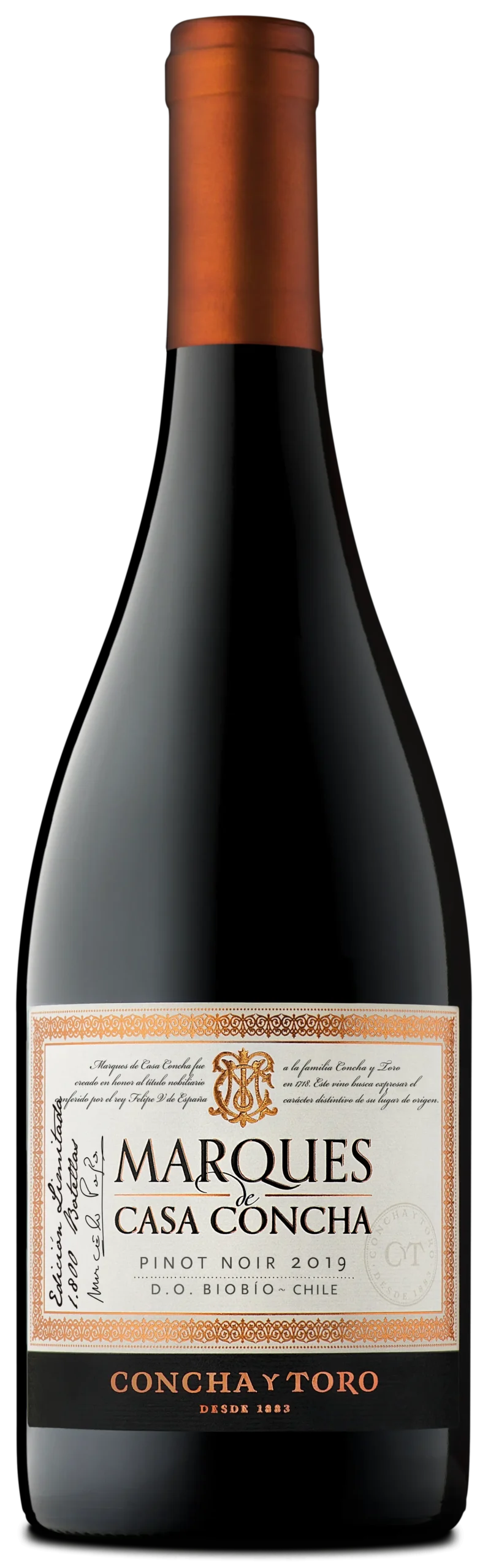 MARQUES DE CASA CONCHA PINOT NOIR EDICIÓN LIMITADA 2019
