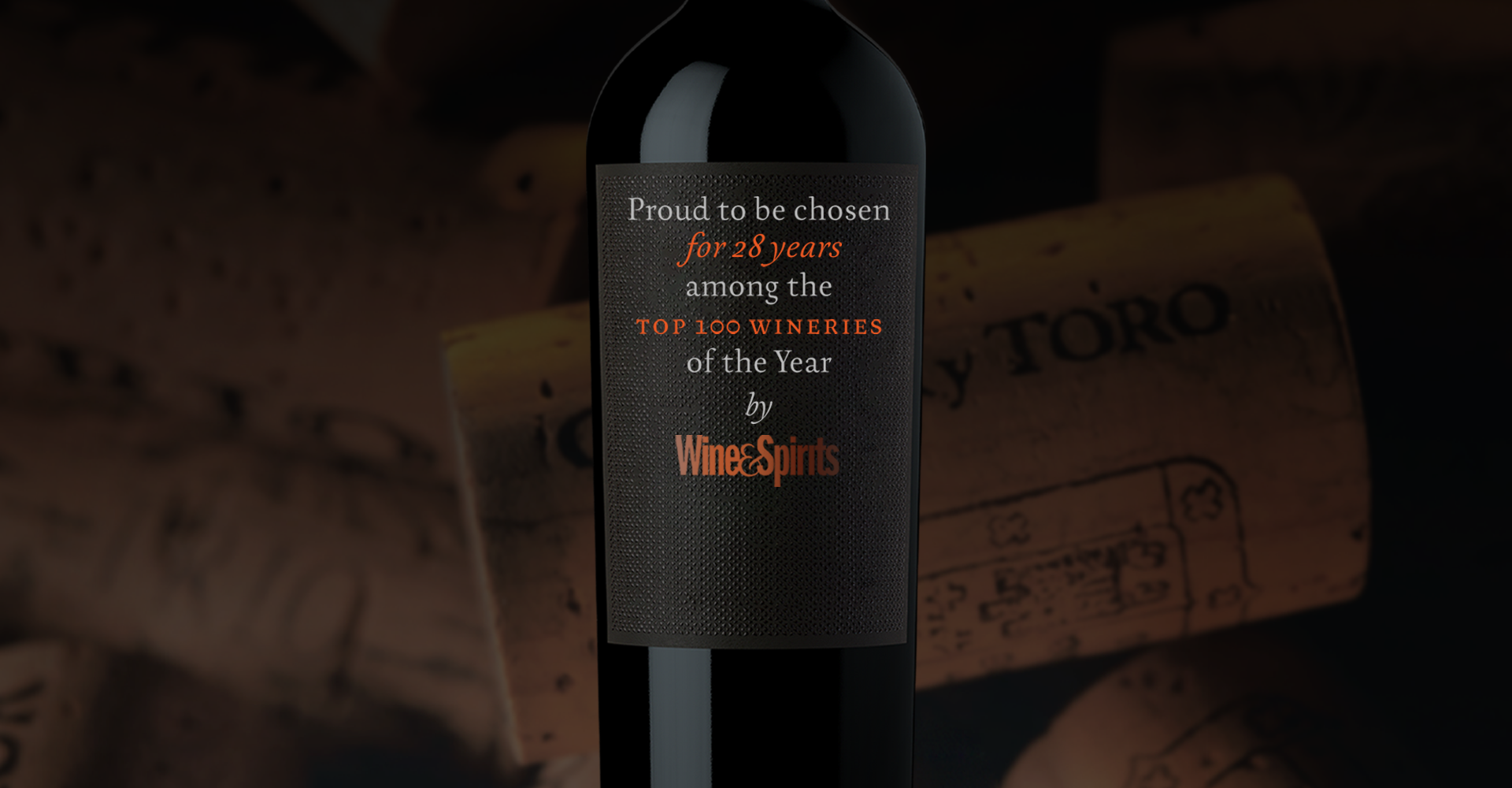 Concha y Toro es nuevamente una de las 100 Mejores Viñas del Año de Wine & Spirits