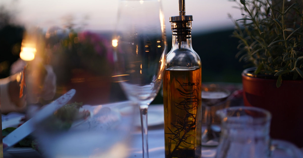 Vinho e azeite de oliva