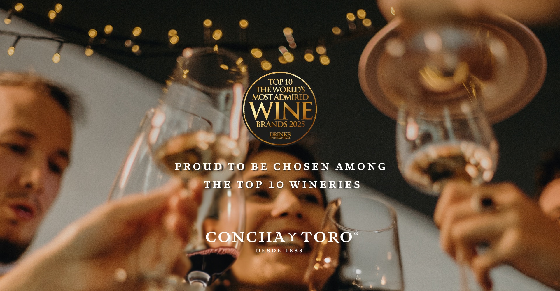 Concha y Toro é novamente uma das marcas de vinho mais admiradas do mundo