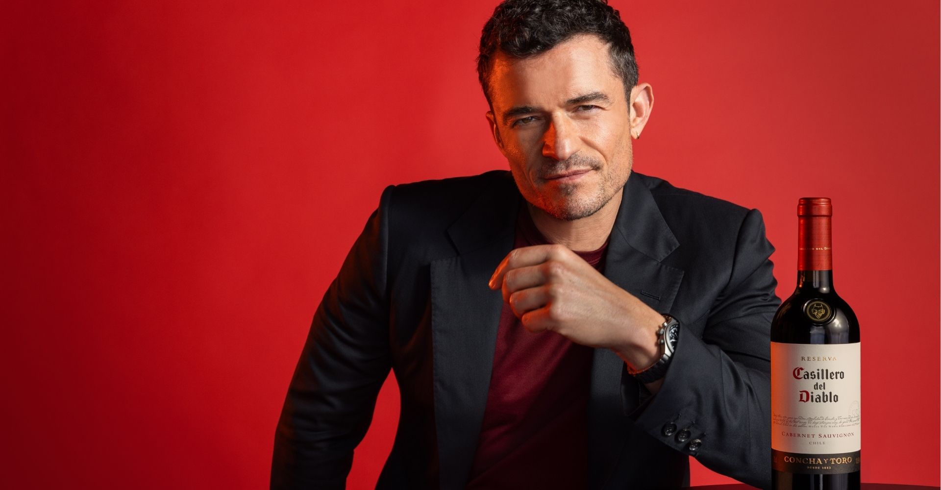 Casillero del Diablo presenta a Orlando Bloom como su nuevo embajador global