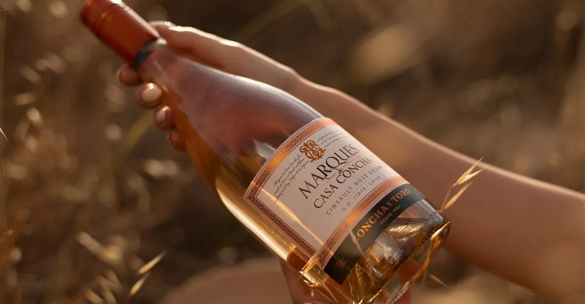 Gold Medal for Marques de Casa Concha Rosé in The Drinks Business