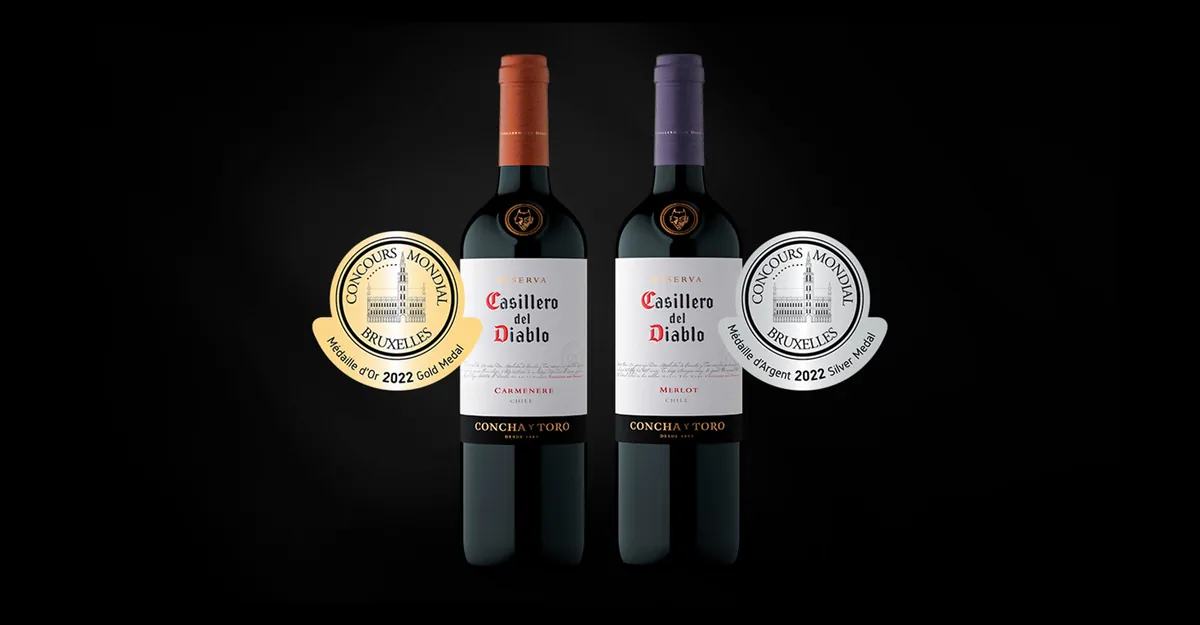 Casillero del Diablo achieves a solid result at the Concours Mondial de Bruxelles 2022