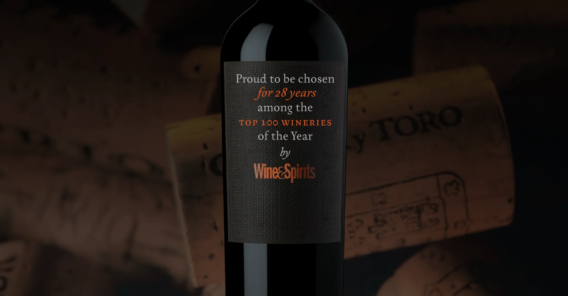Concha y Toro is once again included in Wine & Spirits Top 100 Wineries of the Year