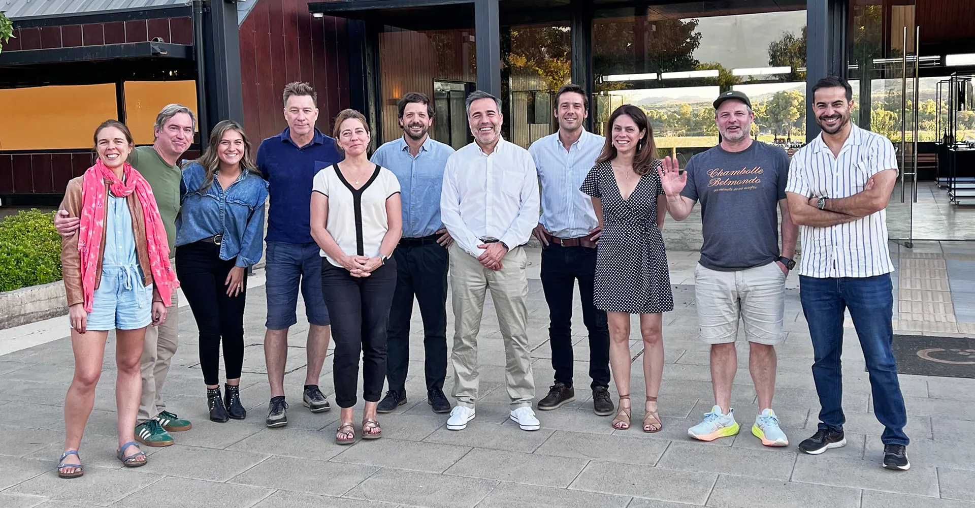 Jornalistas canadenses visitam nosso Centro de Pesquisa e Inovação em Talca