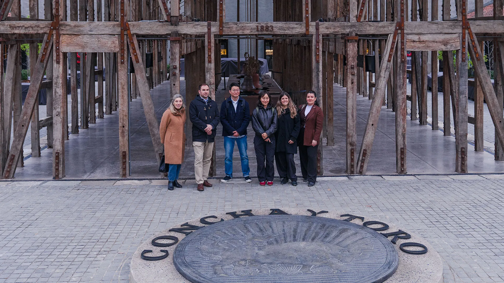 Viña Concha y Toro recibe al equipo de Gold Pig en Pirque